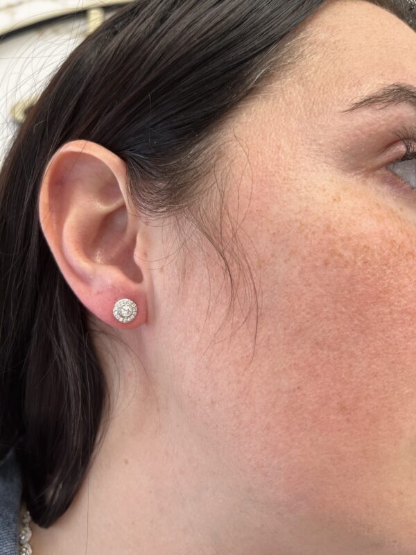 Pendientes inspiración swarovski