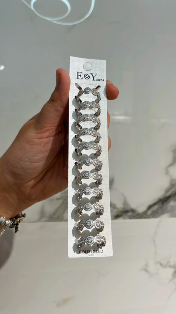 Anillo inspiración swarovski - Imagen 2