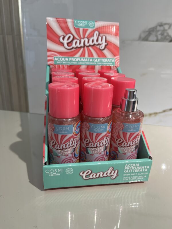 Agua perfumada glitter