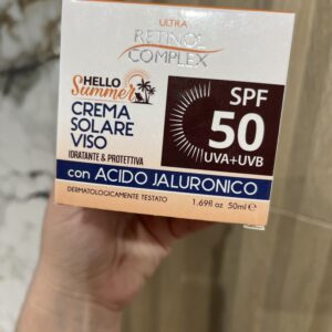 Crema solar protectora factor 50