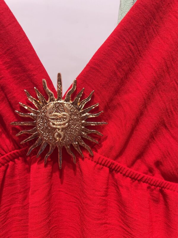 Vestido broche sol - Imagen 2
