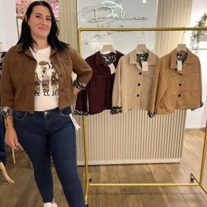 Chaqueta antelina