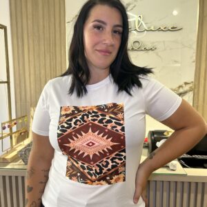 Camiseta combinada