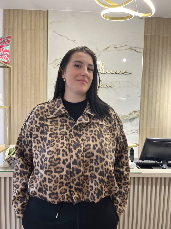 Chaqueta leopardo