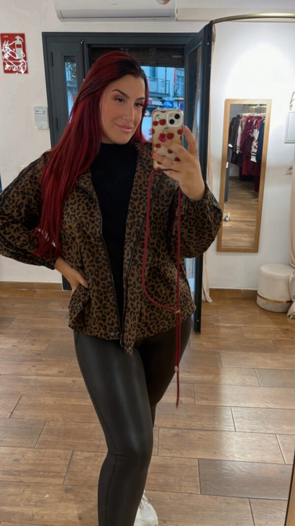Chaqueta print vaquera