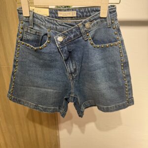 Short vaquero cruzado