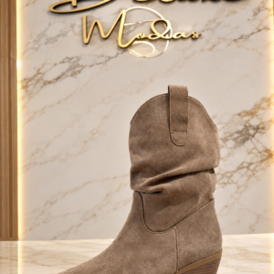 Bota beig cowboy