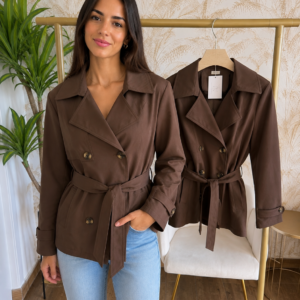 Chaqueta chocolate
