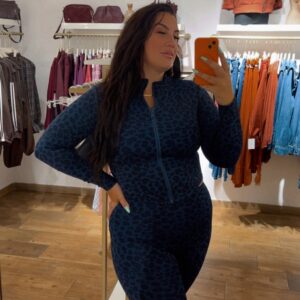 Conjunto leopardo deportivo