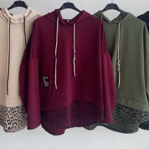 Sudadera oversize print
